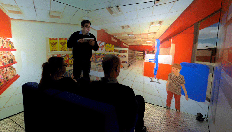 The Blue Room: How Virtual Environments Can Enhance the User Journey for People with Autism